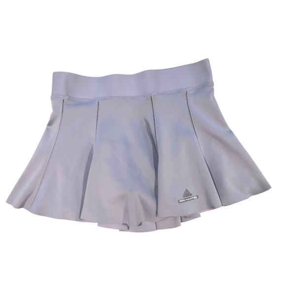 Adidas Stella McCartney tennis Skort Skirt Shorts, Gray, Size Small - Picture 2 of 4